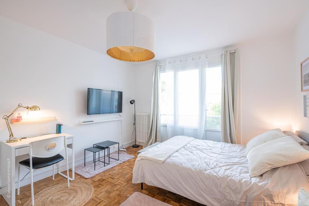 Апартаменты Suresnes : Appart Cosy Au Pied De Paris La Defense Экстерьер фото